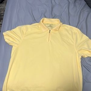 Via Europa Polo with zipper short sleeve